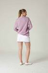 White Denim Short