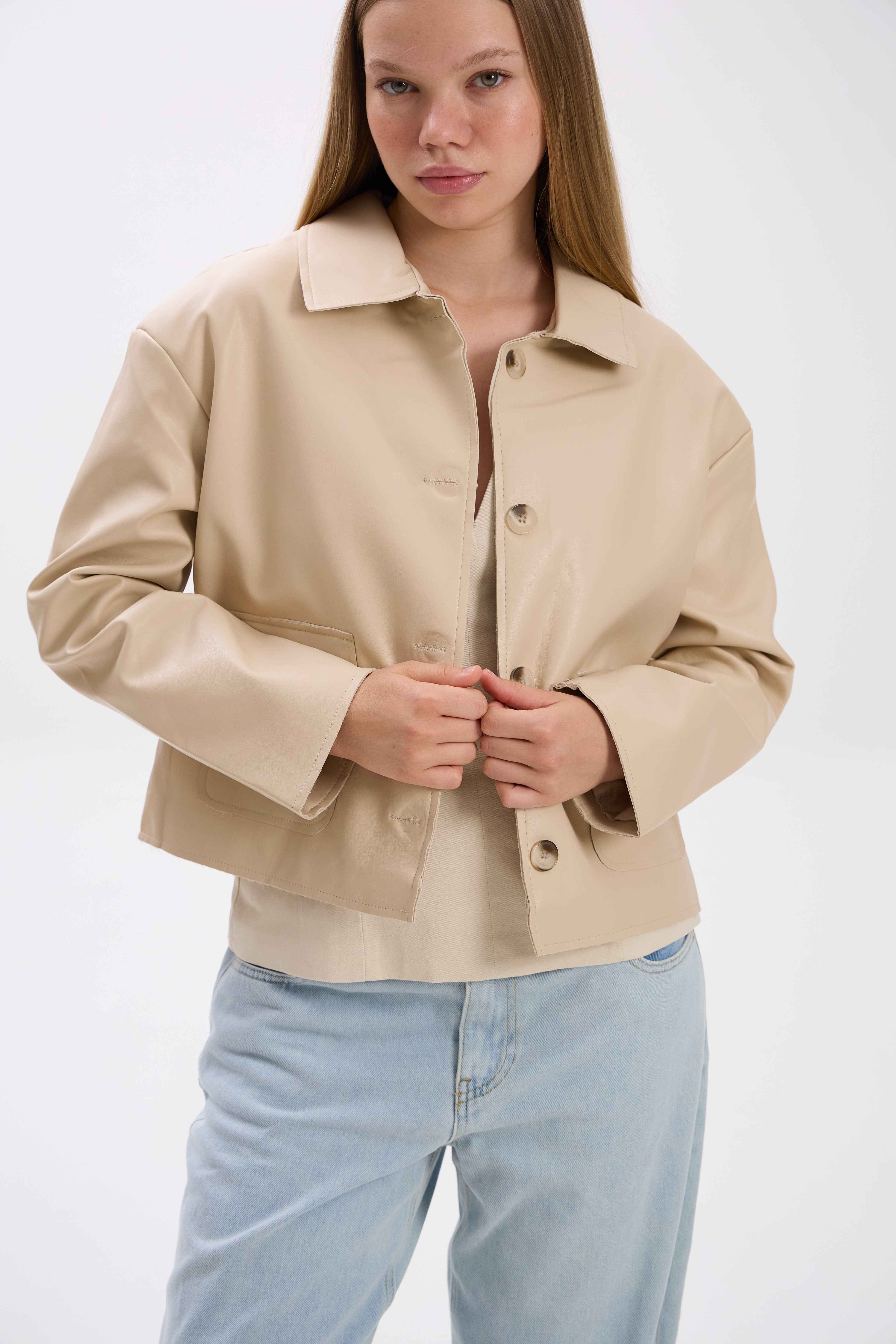 Helen Jacket Beige - Stay Close Helen Jacket Beige - Stay Close